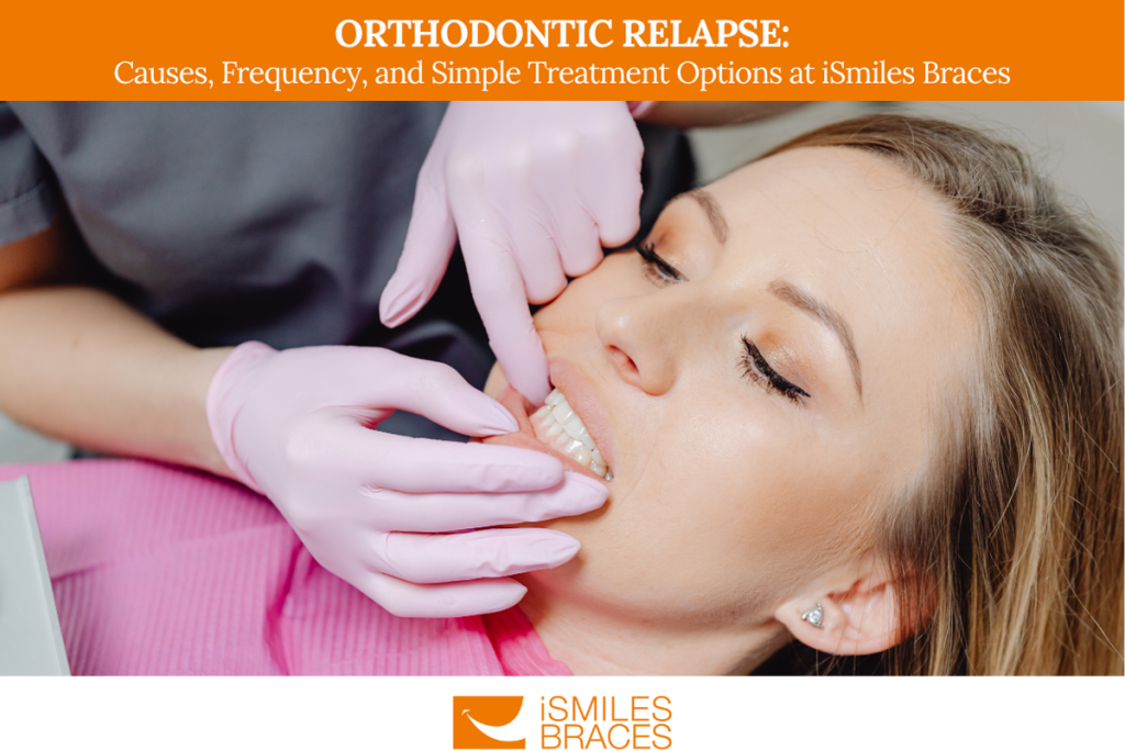 Orthodontic Relapse: Causes, Frequency, and Simple Treatment Options at iSmiles Braces