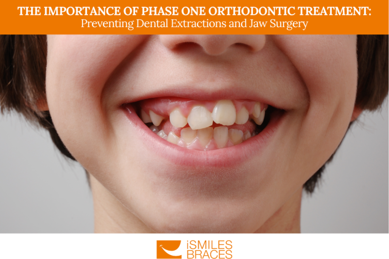 The Importance of Phase One Orthodontic Treatment: Preventing Dental Extractions and Jaw Surgery